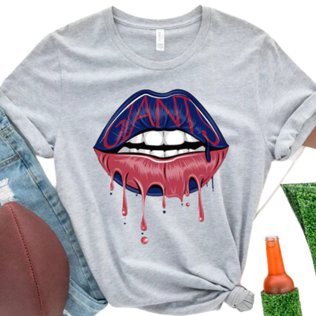 Luscious Lips Football Team T-Shirt (Teams D-P)