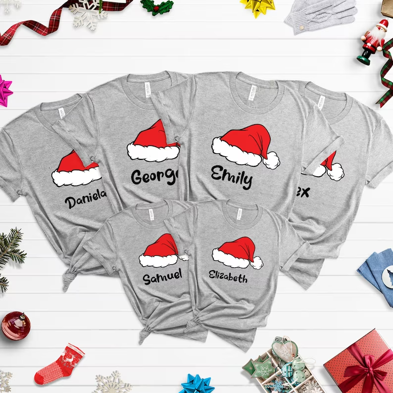 Matching Family Christmas Shirts- Custom Christmas Tee