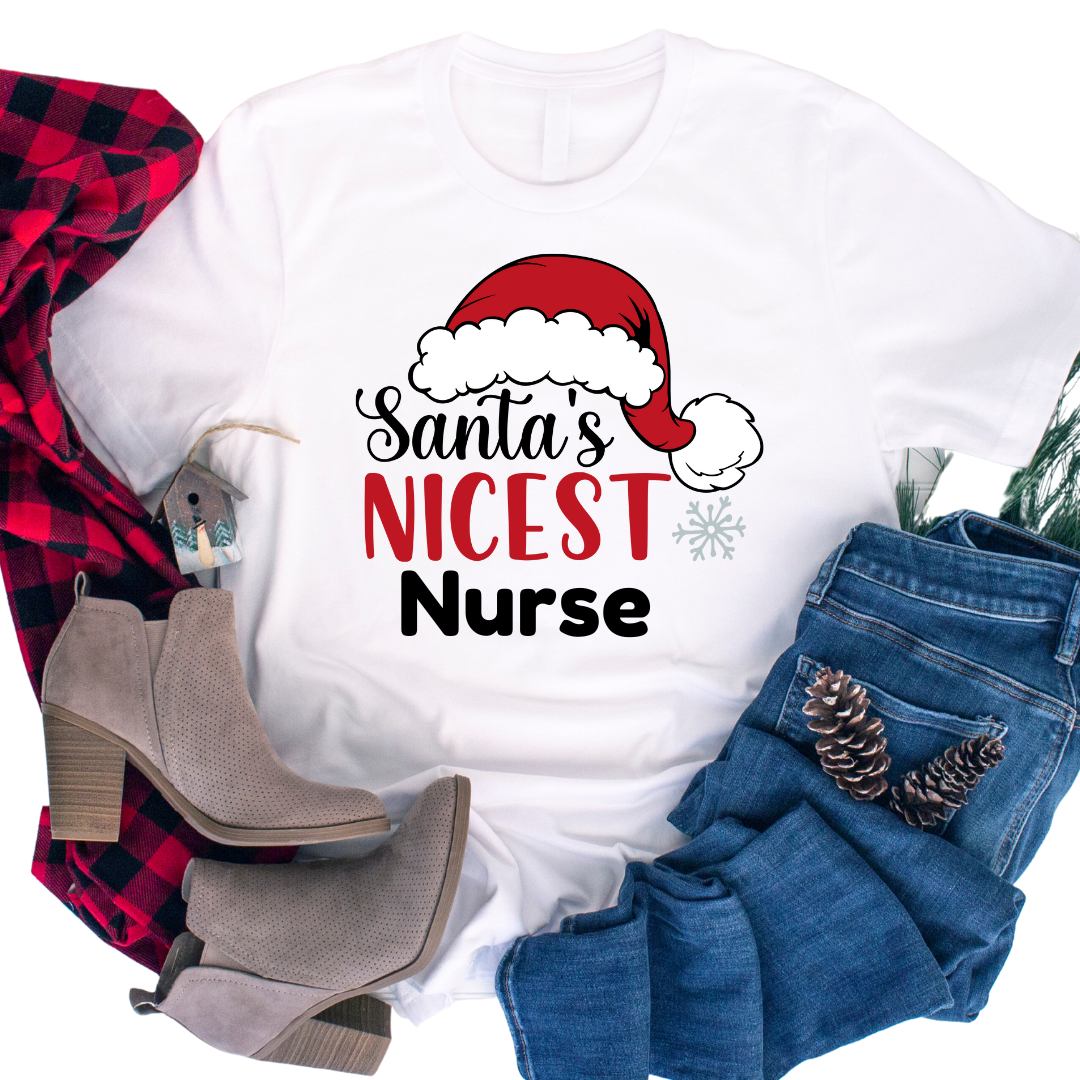 Santa's Nicest Custom Shirt Shirt