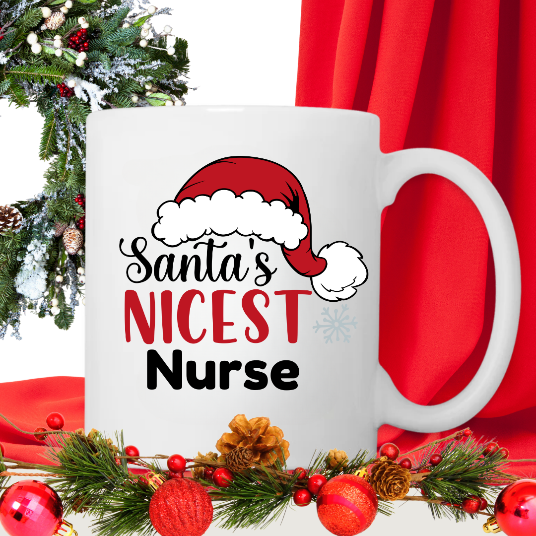 Santa's Nicest Personalized Mug