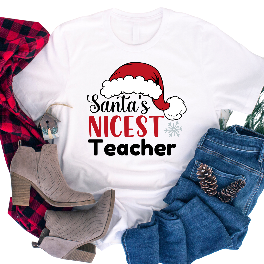 Santa's Nicest Custom Shirt Shirt