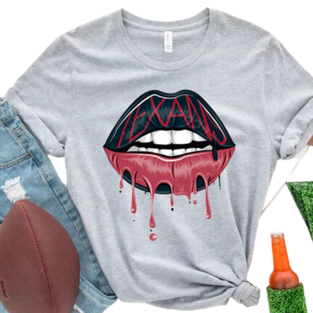 Luscious Lips Football Team T-Shirt (Teams R-V)
