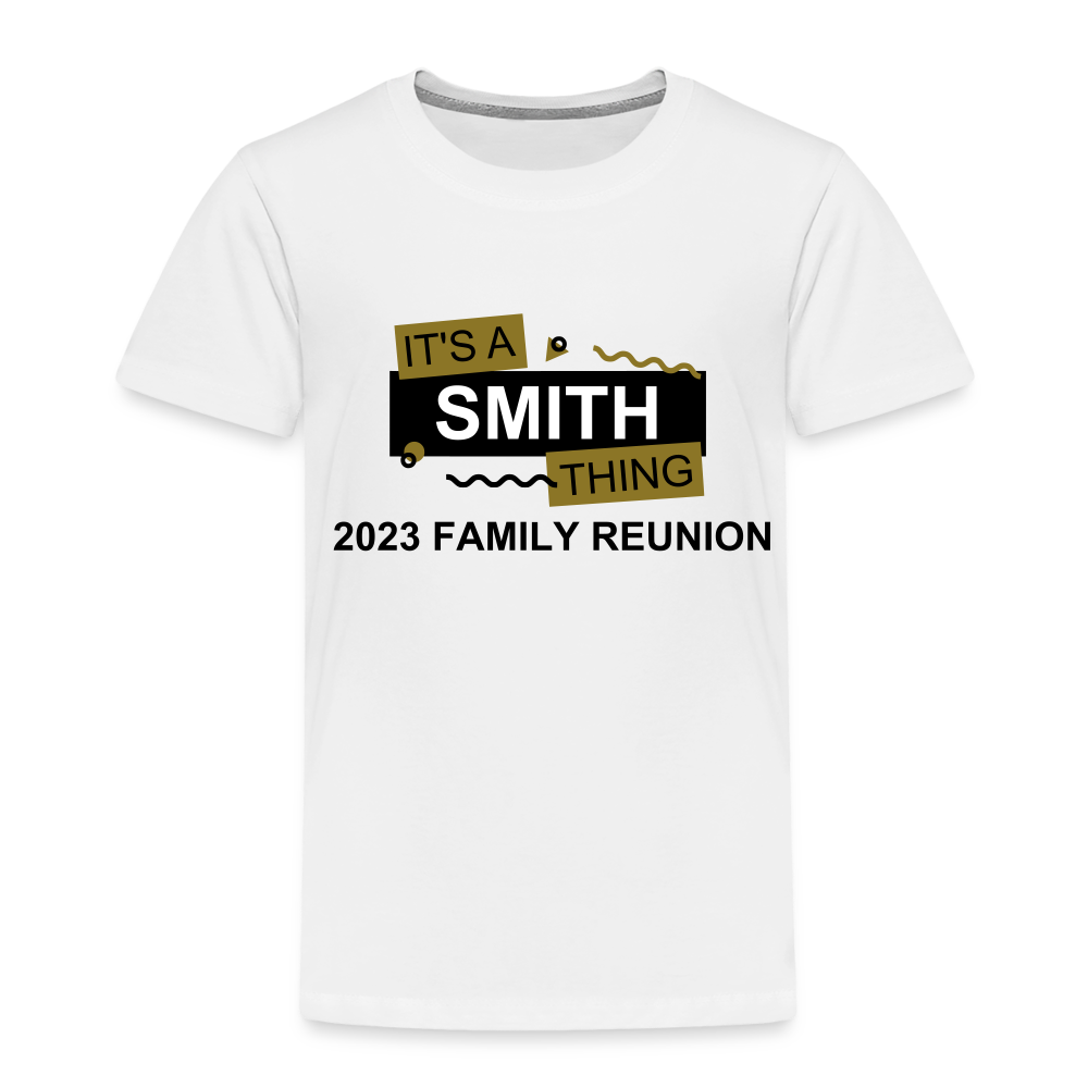 Family Reunion Toddler T-Shirt - white