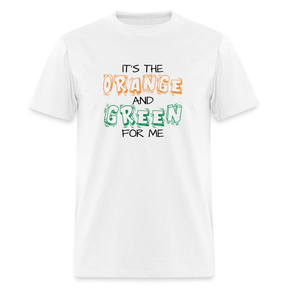 It's The Orange & Green for Me Shirt Mug Earrings Bracelet - I Am Unique Unique Carper, Black Owned Business