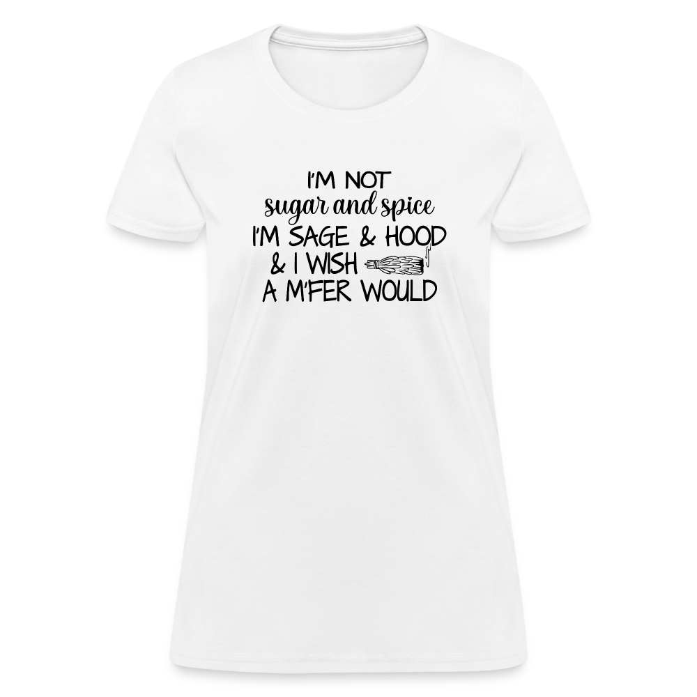 Sage & Hood T-Shirt - white