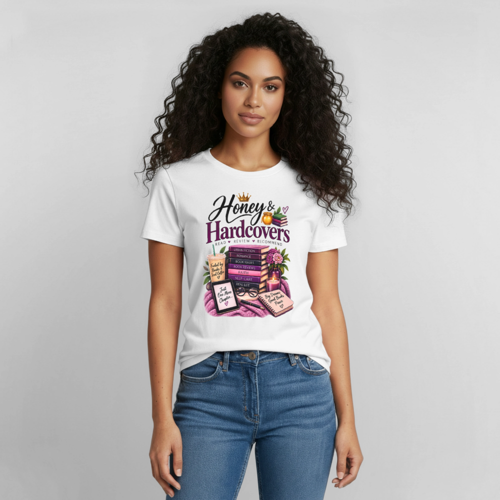 Book Lover Tee - white