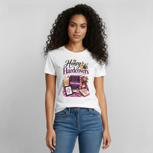 Book Lover Tee - white