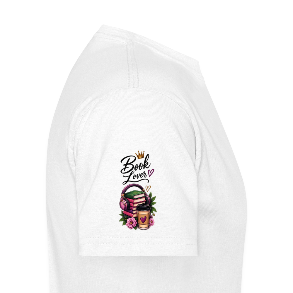 Book Lover Tee - white