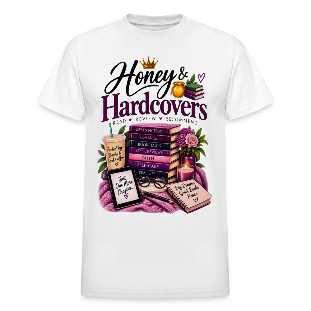 Book Lover Tee - white