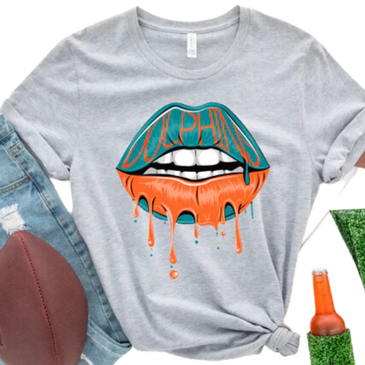 Luscious Lips Football Team T-Shirt (Teams D-P)