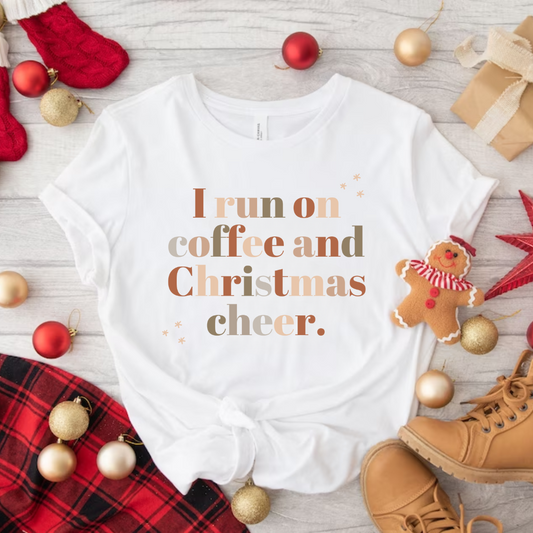 Coffee and Christmas Cheer T-Shirt