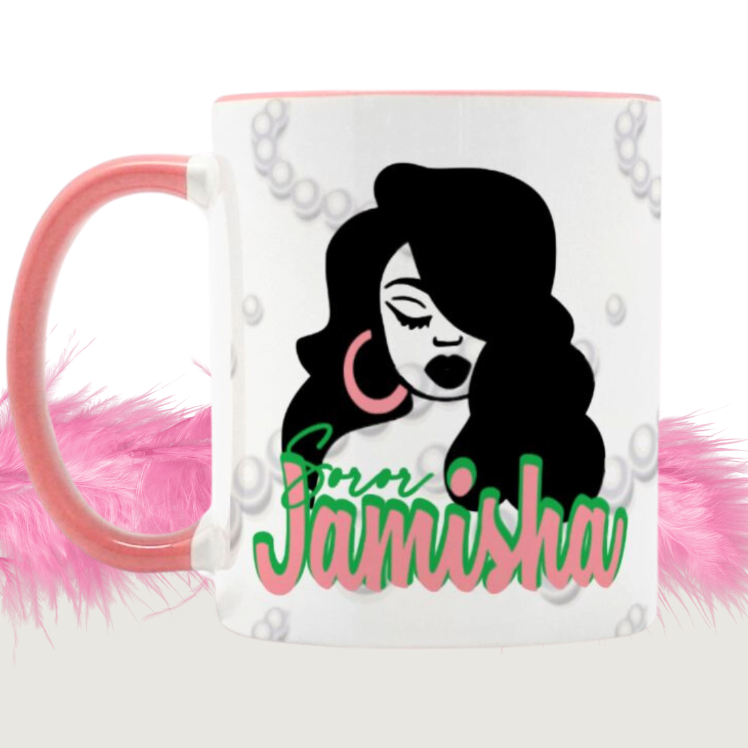 aka mug, alpha kappa alpha mug, gift for aka, aka woman mug, oh so pretty mug