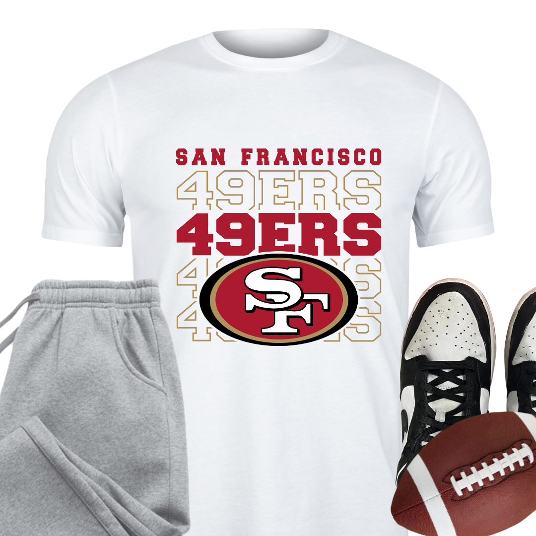 Personalized Football Team T-Shirt (Teams A-C)