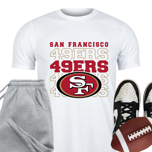 Football Team Personalized T-Shirt (Teams A-C)