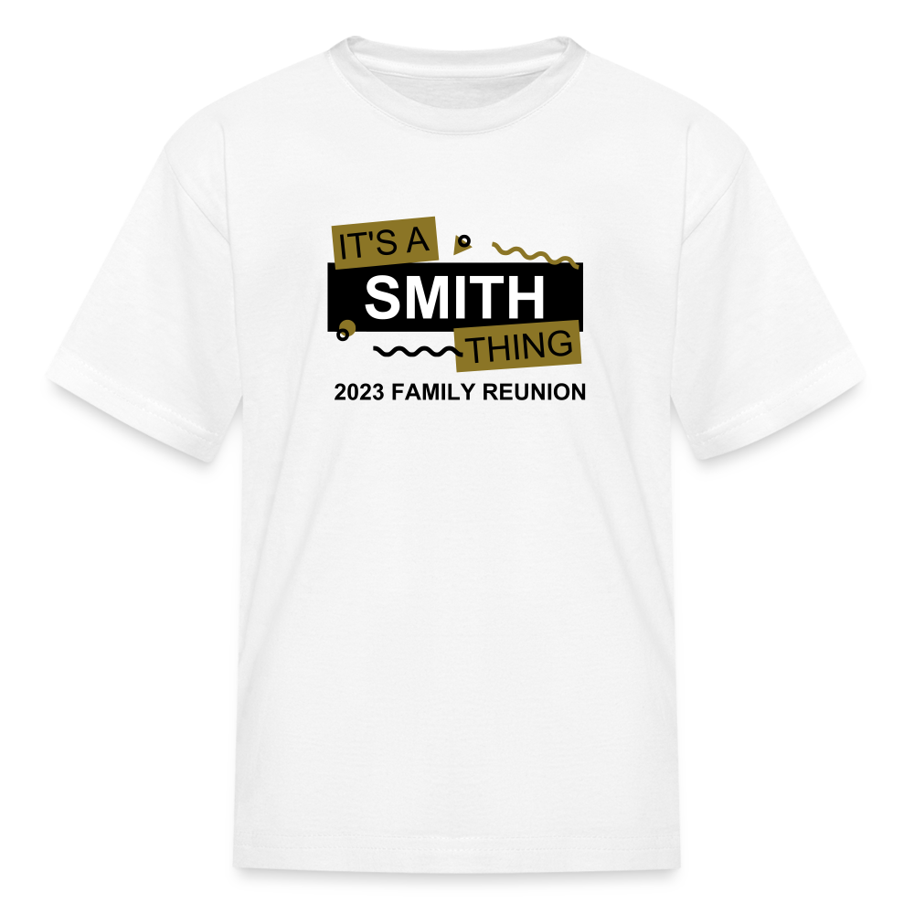 Family Reunion Youth T-Shirt - white