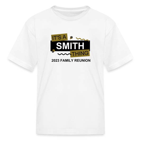 Family Reunion Youth T-Shirt - white