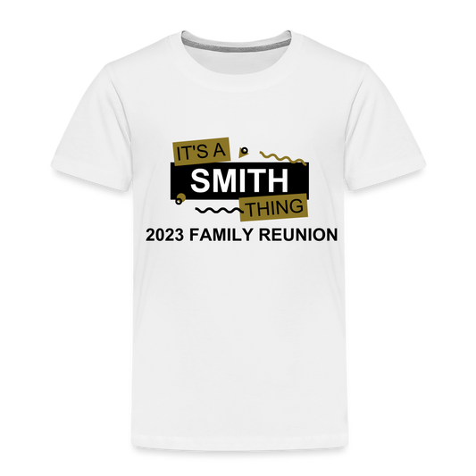 Family Reunion Toddler T-Shirt - white