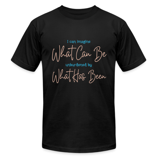 I Can Imagine (Black Print) - black