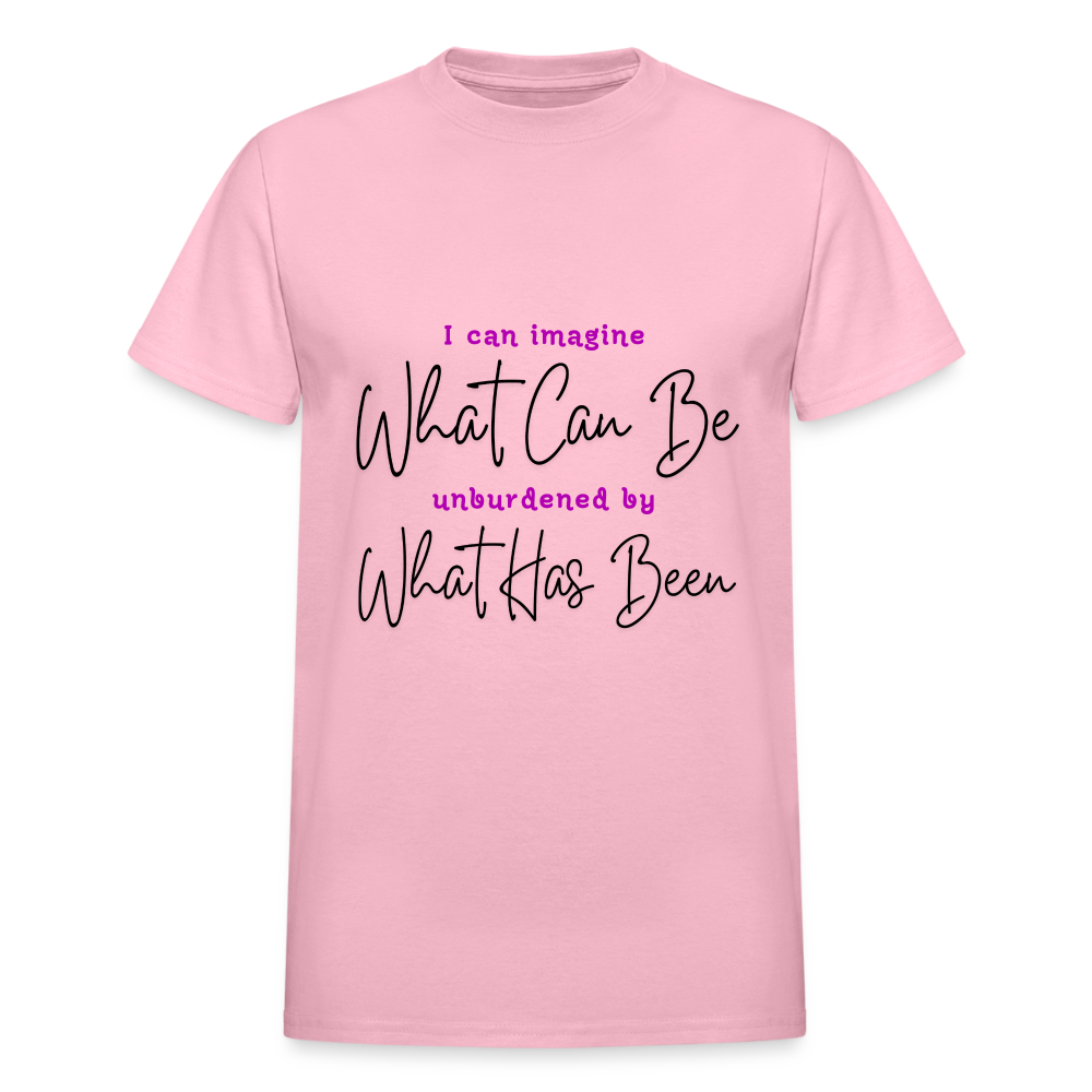 I Can Imagine Pink (print) - light pink