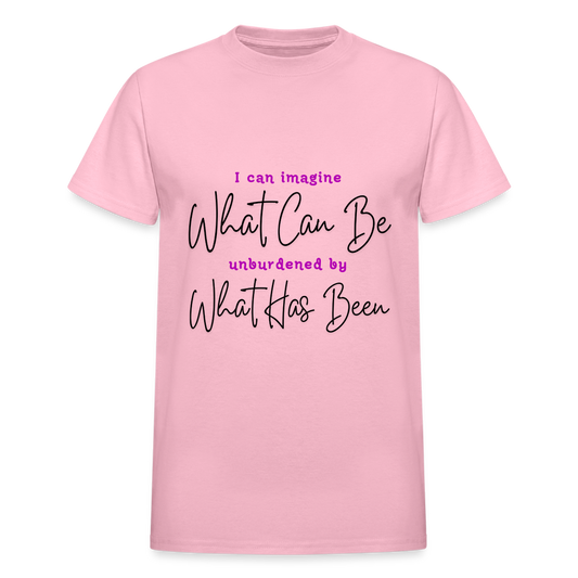 I Can Imagine Pink (print) - light pink