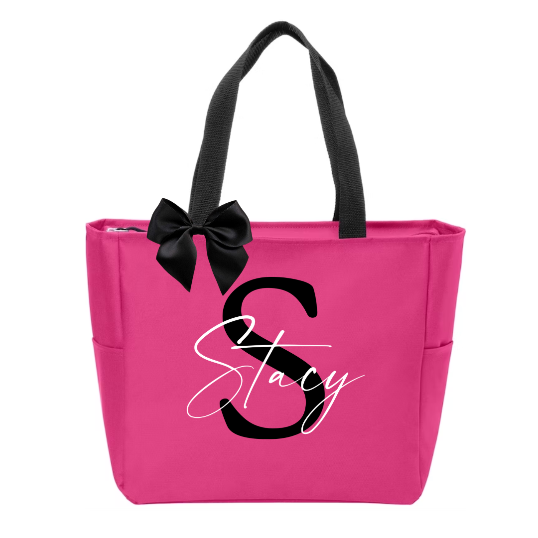 Victoria secret tote bag 2025 with zipper