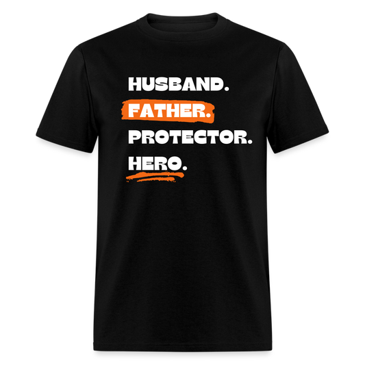Husband Father Protector Hero Shirt Mug Earrings Bracelet - I Am Unique Unique Carper, Black Owned Business