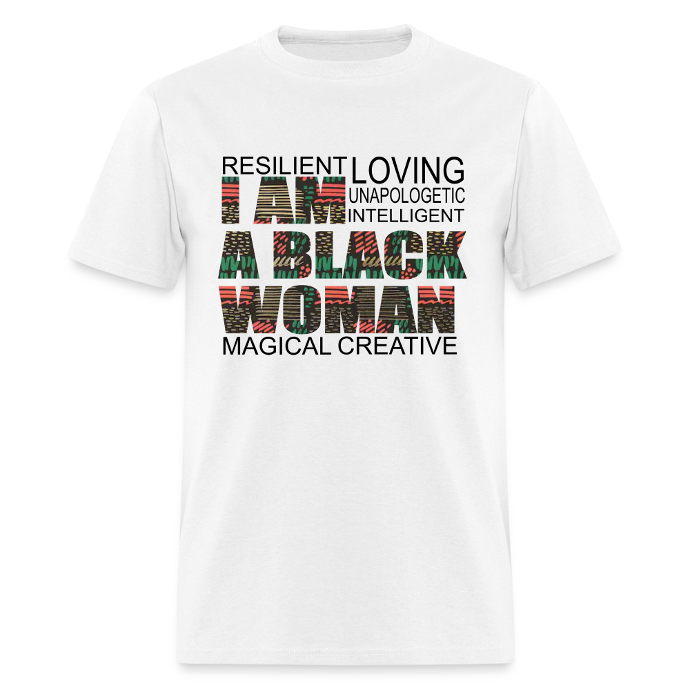 I Am A Black Woman Shirt Mug Earrings Bracelet - I Am Unique Unique Carper, Black Owned Business