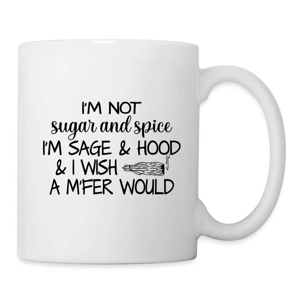 Sage & Hood Mug - white