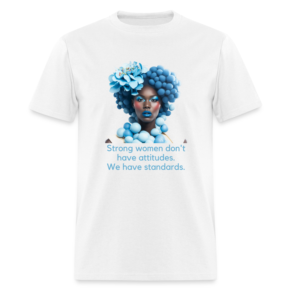 Strong Woman T-shirt - white